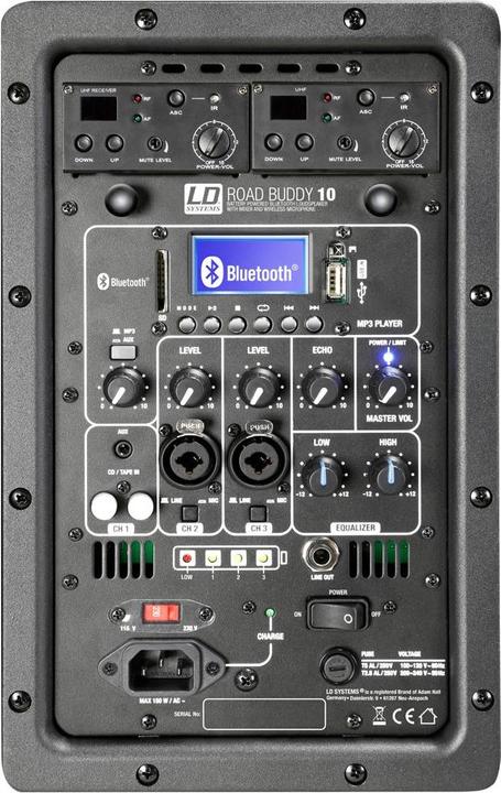 Image du produit LD Systems ROADBUDDY 10 HHD 2 B5 Haut-parleur Bluetooth alimenté par batterie