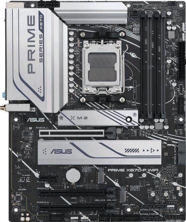 Produktbild ASUS PRIME X670-P WIFI (AM5, AMD X670, ATX)
