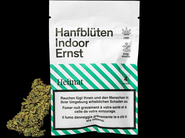 Produktbild Heimat Hanfblüten Indoor Ernst (4 g, Indoor)