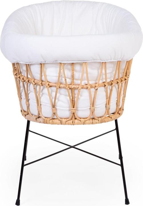 Image du produit Childhome Berceau en rotin avec pieds en métal