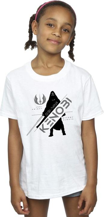 Image du produit Star Wars - T-shirt OBI-WAN KENOBI JEDI KNIGHT - Fille (140, 146)