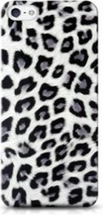 Produktbild Ultra Case Wild Cat Case für iPhone 5/5S/SE Leopardenmuster Weiss/Grau (Apple iPhone 5s, Apple iPhone SE, Apple iPhone 5)