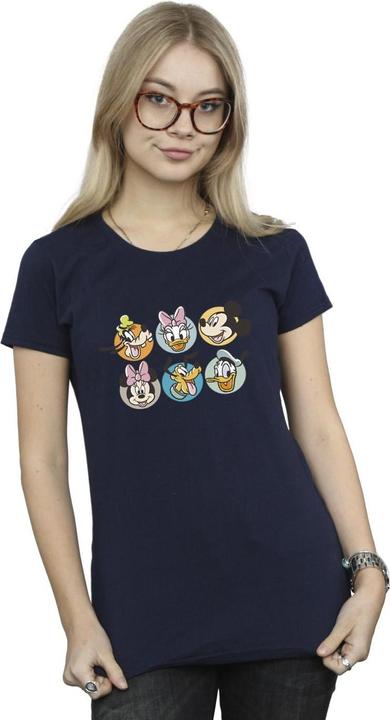 Immagine prodotto Disney Mickey Mouse And Friends Faces Maglietta Donna (S)
