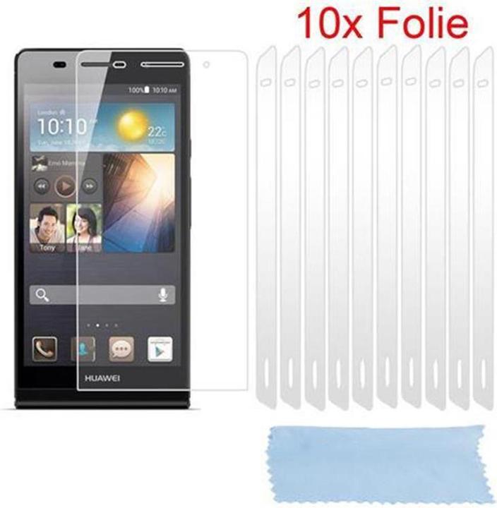 Produktbild Cadorabo 10x Schutzfolie (1 Stück, Huawei Ascend P6)