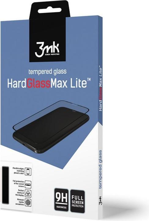 Produktbild 3MK Hardglass Max Lite Bildschirmschutz (1 Stück, Xiaomi Redmi Note 10 Pro)