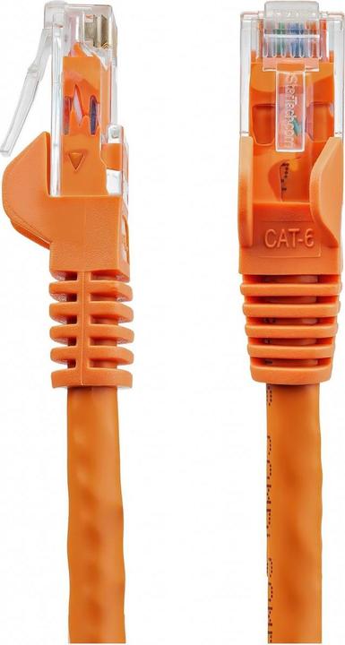 Actual product image StarTech 5m Orange Cat6 Patch Cable (UTP, CAT6, 5 m)