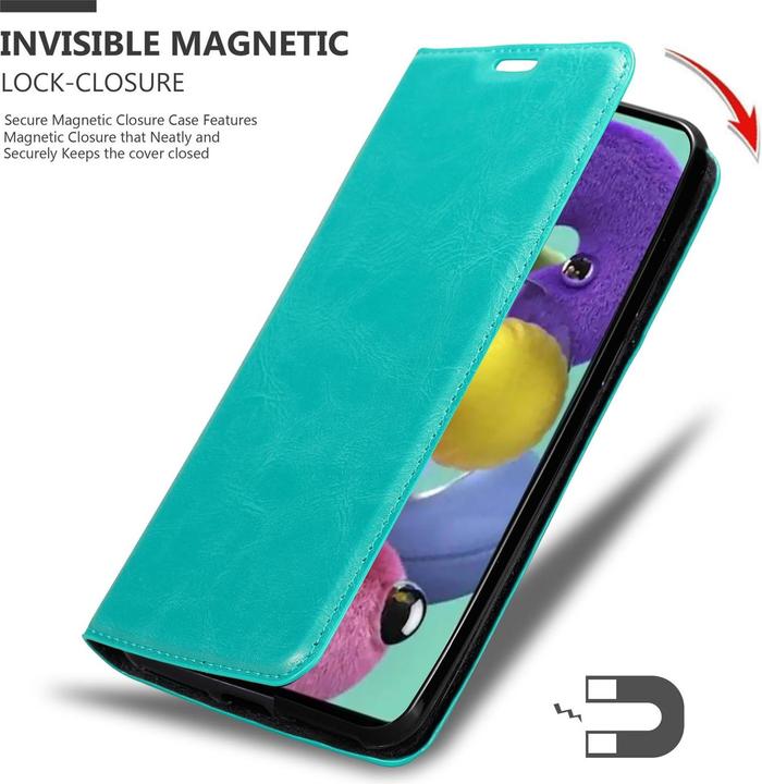Produktbild Cadorabo Book Invisible Magnet Cover (Samsung Galaxy A52 5G)