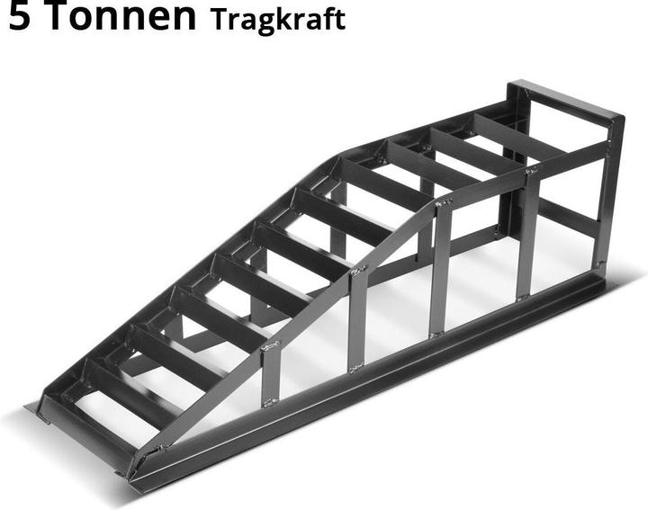 Image du produit Stahlwerk Rampe d'accès GT-14 ST Lot de 2 avec capacité de charge de 2 tonnes Chevalet d'accès