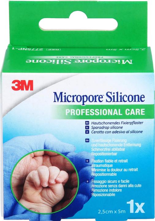 Produktbild Micropore Fixierpflaster Silicone Professional Care (1 x)