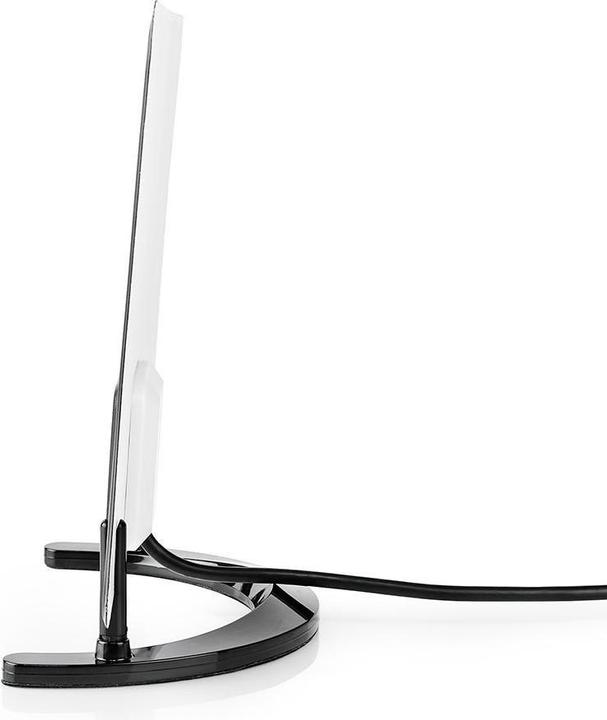 Immagine prodotto Nedis Antenna da interno | Attiva | FM / UHF / VHF | Raggio di ricezione: 0-25 km | LTE700 | Guadagno dBi (Antenna interna, 26 dB, LTE, DVB-T / -T2)