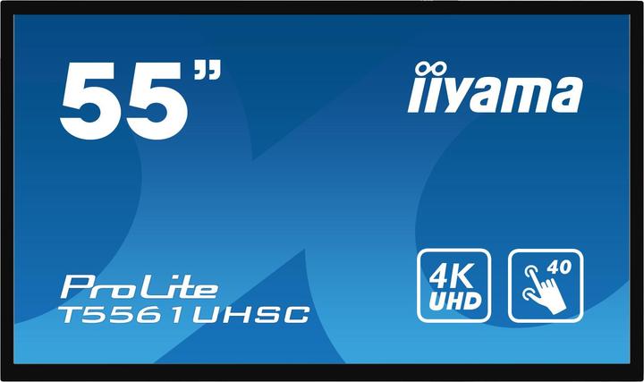 Actual product image iiyama Prolite T5561UHSC-B1 (3840 x 2160 Pixels, 55")