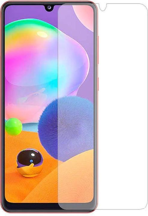 Productafbeelding iLike Samsung A31 0,33 mm plat helder glas (1 Stuk, Samsung Galaxy A31)