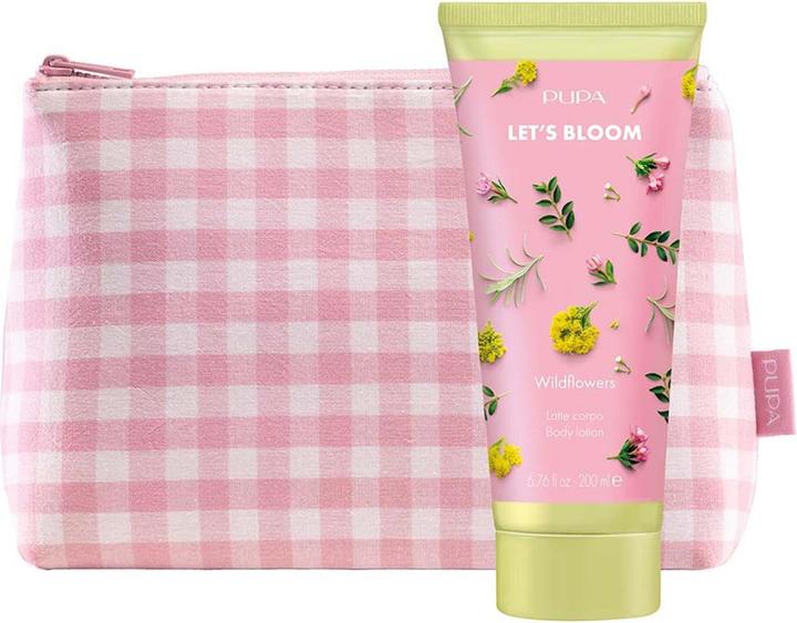 Pupa Milano Body Lotion With A Bag Wild Flowers Lets Bloom - 200 Ml (Body lotion, 200 ml)