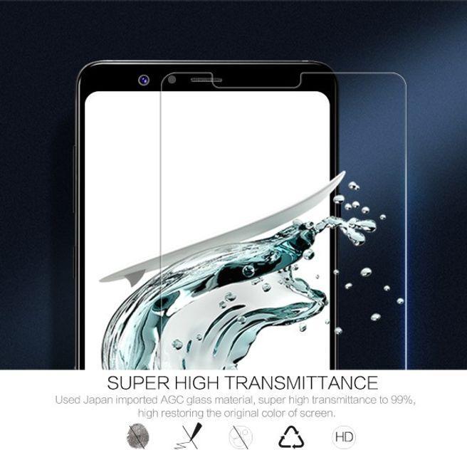 Actual product image Nillkin H+ PRO protective glass (1 Piece, Samsung Galaxy A8, Samsung Galaxy A9)