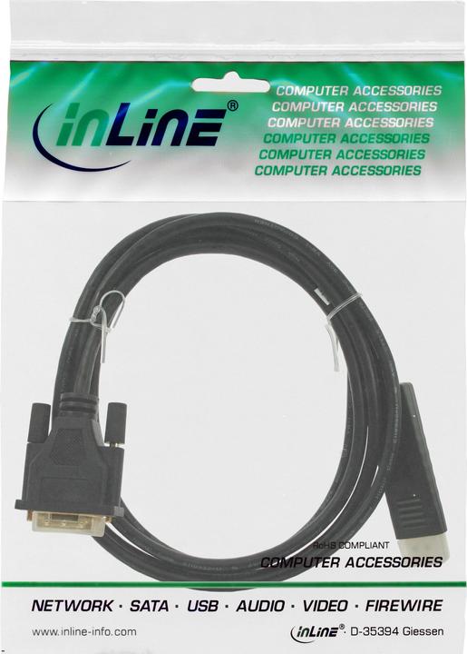 Actual product image InLine DP to (1 m, DisplayPort)