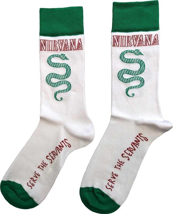 Actual product image Nirvana Unisex Adult Serve The Servants Socks (40.5 - 45.5)