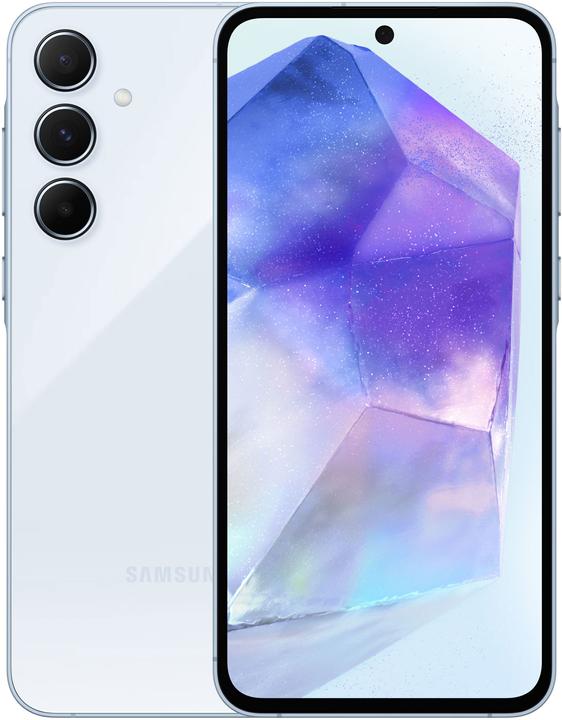 Samsung Galaxy A55 (128 GB, Awesome Iceblue, 6.60", SIM + eSIM, 50 Mpx, 5G)