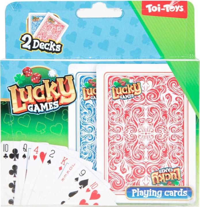 Actual product image Toi-Toys Lucky Games Spielkarten, 2 Stk.