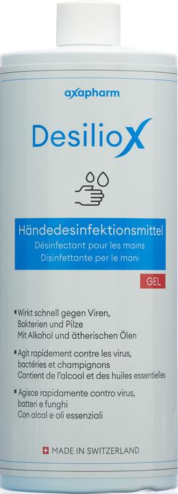 Produktbild Desiliox Händedesinfektionsmittel Gel (1000 ml)