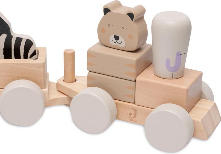 Image du produit Jollein Chemin de fer en bois Jungle Jambo
