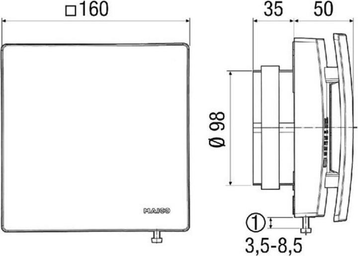 Produktbild Maico Innenverschluss AE 10/1