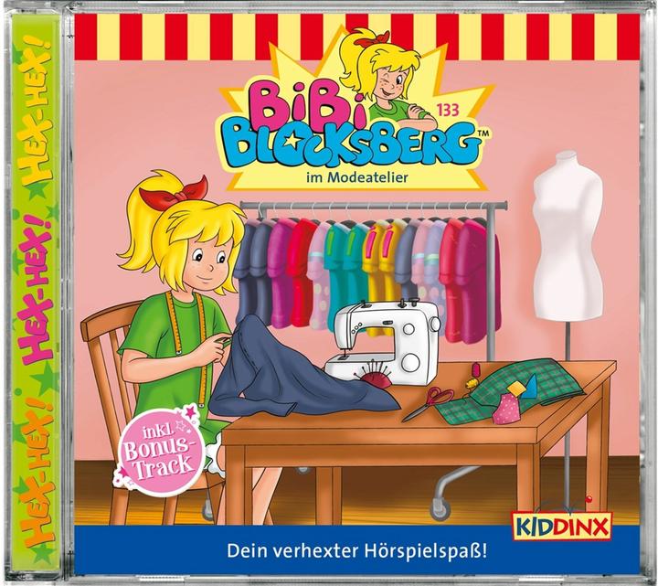 Actual product image Bibi Blocksberg 133 - In the fashion studio (Bibi Blocksberg, German)
