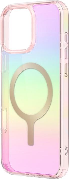 Immagine prodotto Uniq Iridescia Magclick Charging Case for iPhone 16 Pro - Pink (Apple iPhone 16 Pro)