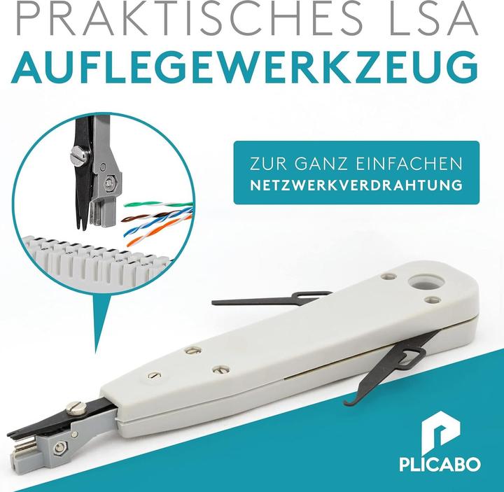 Produktbild Plicabo Profi Netzwerk Werkzeug-Set (Werkzeug)