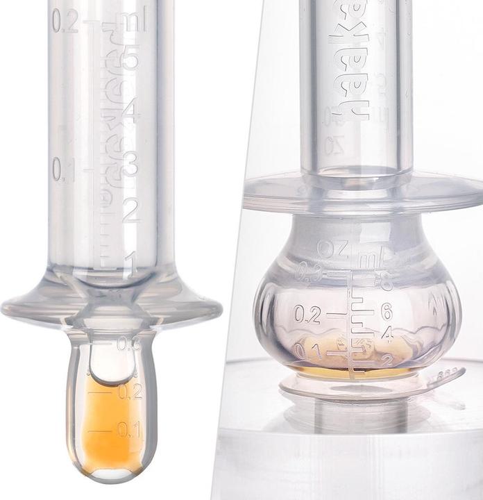Actual product image Haakaa SqueezieDOSE Silicone Dispenser
