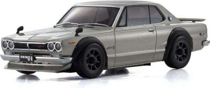 Kyosho MINI-Z MR-04 Skyline 2000GT-R, Silber ARTR, 1:27 (RTR pronto all'uso)