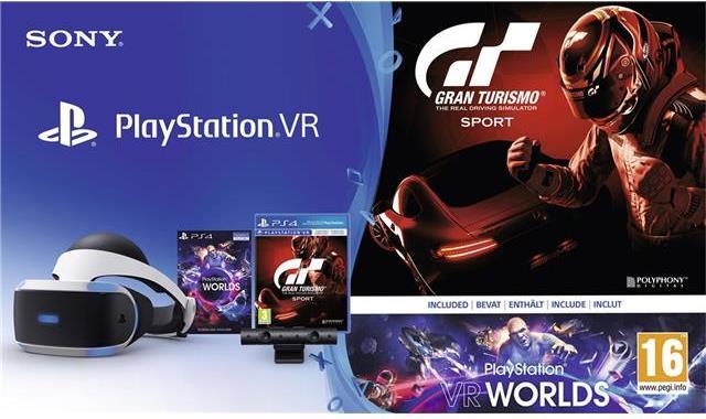 Produktbild Sony Playstation VR + Gran Turismo Sport + Camera + VR Worlds