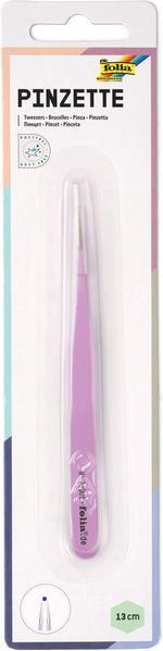 Produktbild Folia Pinzette, spitz, L„nge: 135 mm, schwarz beschichtet