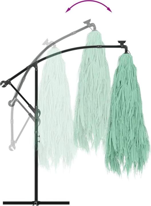 Actual product image VidaXL Parasol with mast (2.90 m)