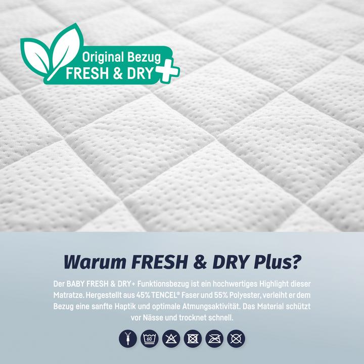 Image du produit Julius Zöllner Matelas Wave (140 x 200 x 13 cm)