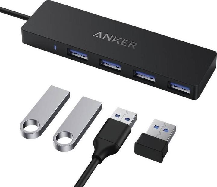 Produktbild Anker Data Hub 4-in-1 (USB-C, 4 Ports)