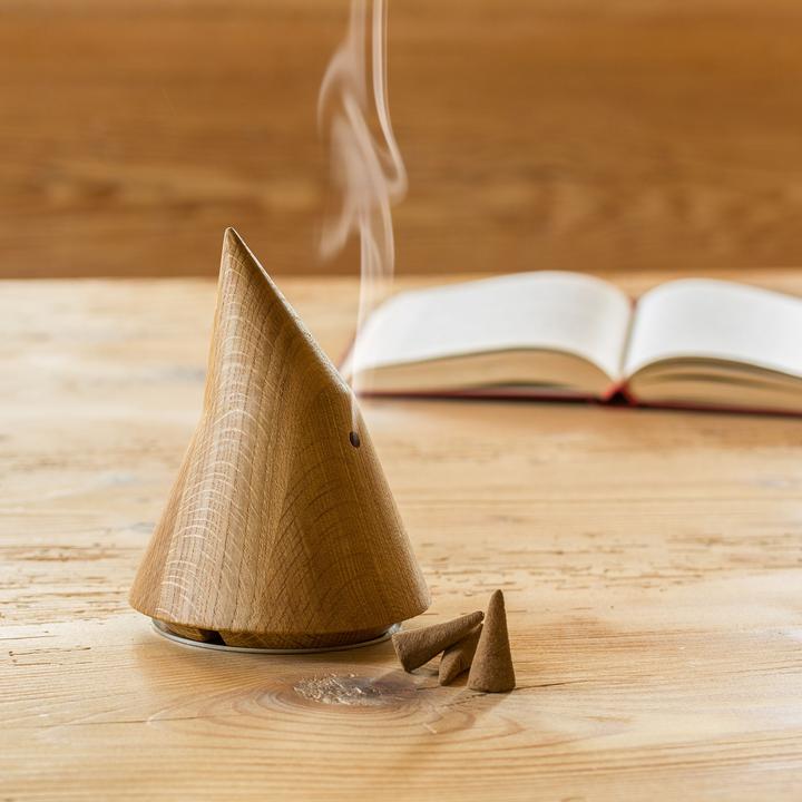 Produktbild Designimdorf Räucherzwerg Holzfigur