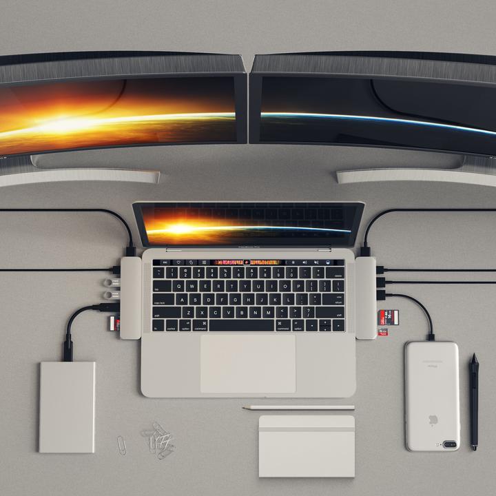 Actual product image Satechi Per stroke (USB-C, 7 Ports)