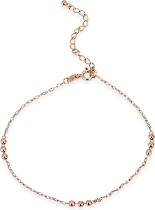 Immagine prodotto Leyda Braccialetto di danza classica (Argento 925, placcato oro 750 / oro 18 K, 27 cm)