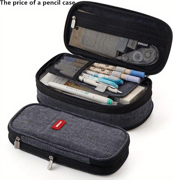 Image du produit Only-Bags.Store Organisez vos fournitures scolaires avec ce sac à grande capacité pour les crayons