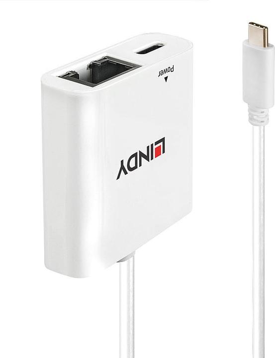 Actual product image Lindy USB Typ C — RJ45 (0.11 m, USB 3.1)