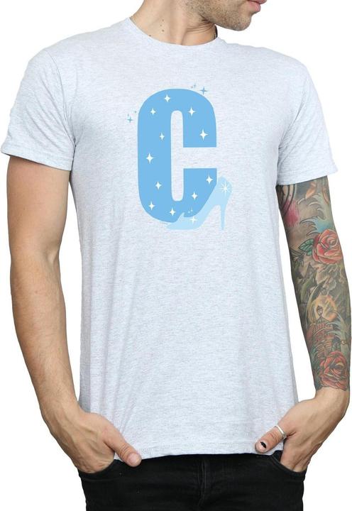 Image du produit Disney - T-shirt ALPHABET C IS FOR CINDERELLA - Homme (XL)