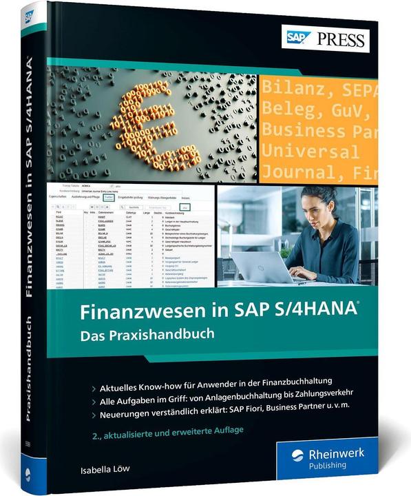 Actual product image Finanzwesen in SAP S/4HANA (German, Isabella Löw, 2023)