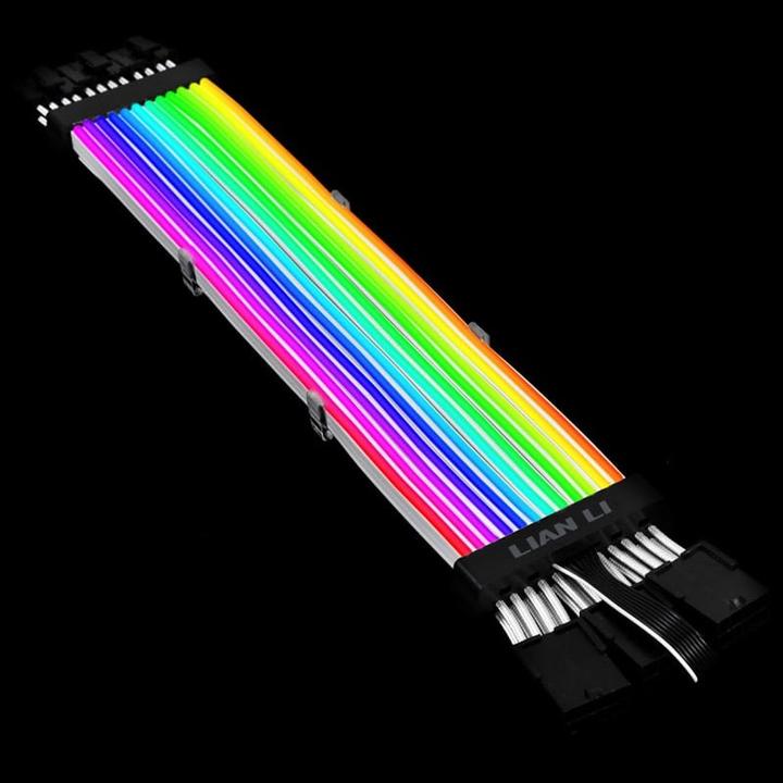 Immagine prodotto Lian-Li Strimer Plus Cavo di alimentazione triplo 8-pin RGB PCIe VGA + telecomando (RGB)