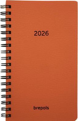 Produktbild Brepols Agenda Interplan Calvi 2023 668700840 orange, 1W/2S, 9x16cm (90 x 160 mm, Deutsch, Niederländisch)