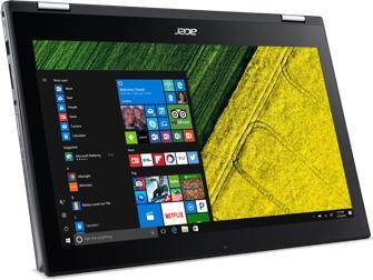 Actual product image Acer Spin 5 - 256GB - SP513 (13.30", Intel Core i5-8250U, 8 GB, 256 GB, DE)
