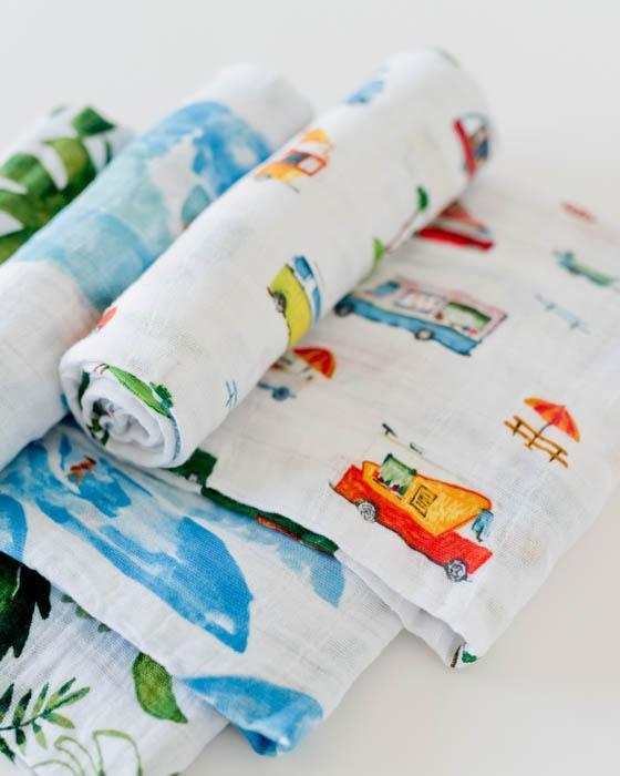 Produktbild little unicorn Wickeln 3er Packung (120 cm, 120 cm)