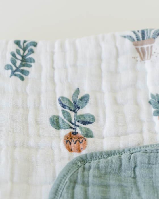 Image du produit little unicorn Cotton Muslin Quilt (120 x 120 cm)