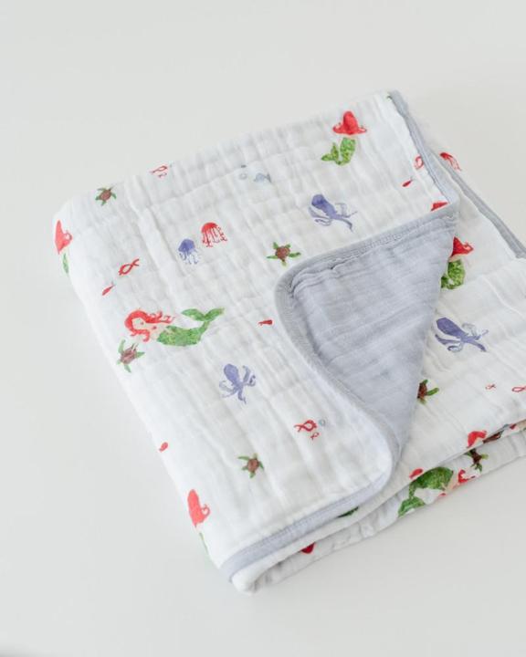 Image du produit little unicorn Cotton Muslin Quilt (120 x 120 cm)