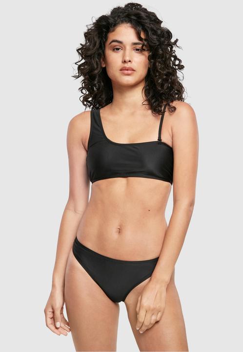 Actual product image Urban Classics Ladies Recycled Asymmetric Tank Top Bikini - 15625 (L)