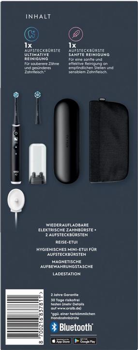 Actual product image Oral-B iO Series6 Black Lava (Oscillating toothbrush)